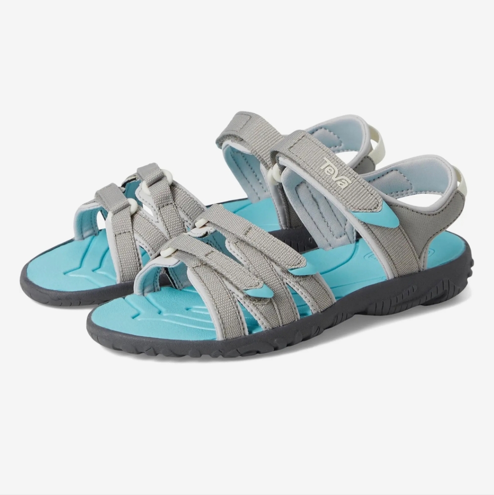 Teva Kids Sandals in Gray and Aqua
